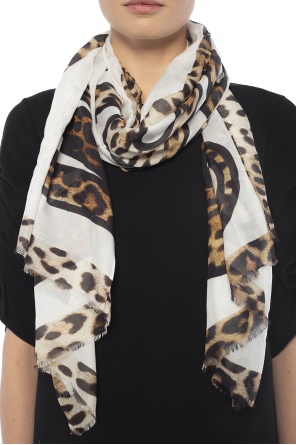 Leopard-printed scarf, zdjęcie 2 Leopard-printed scarf od Moschino